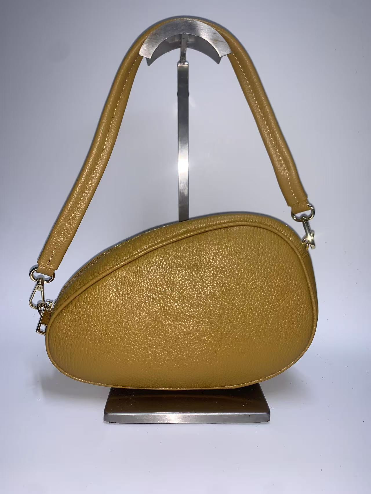 borsa pelle Litchi