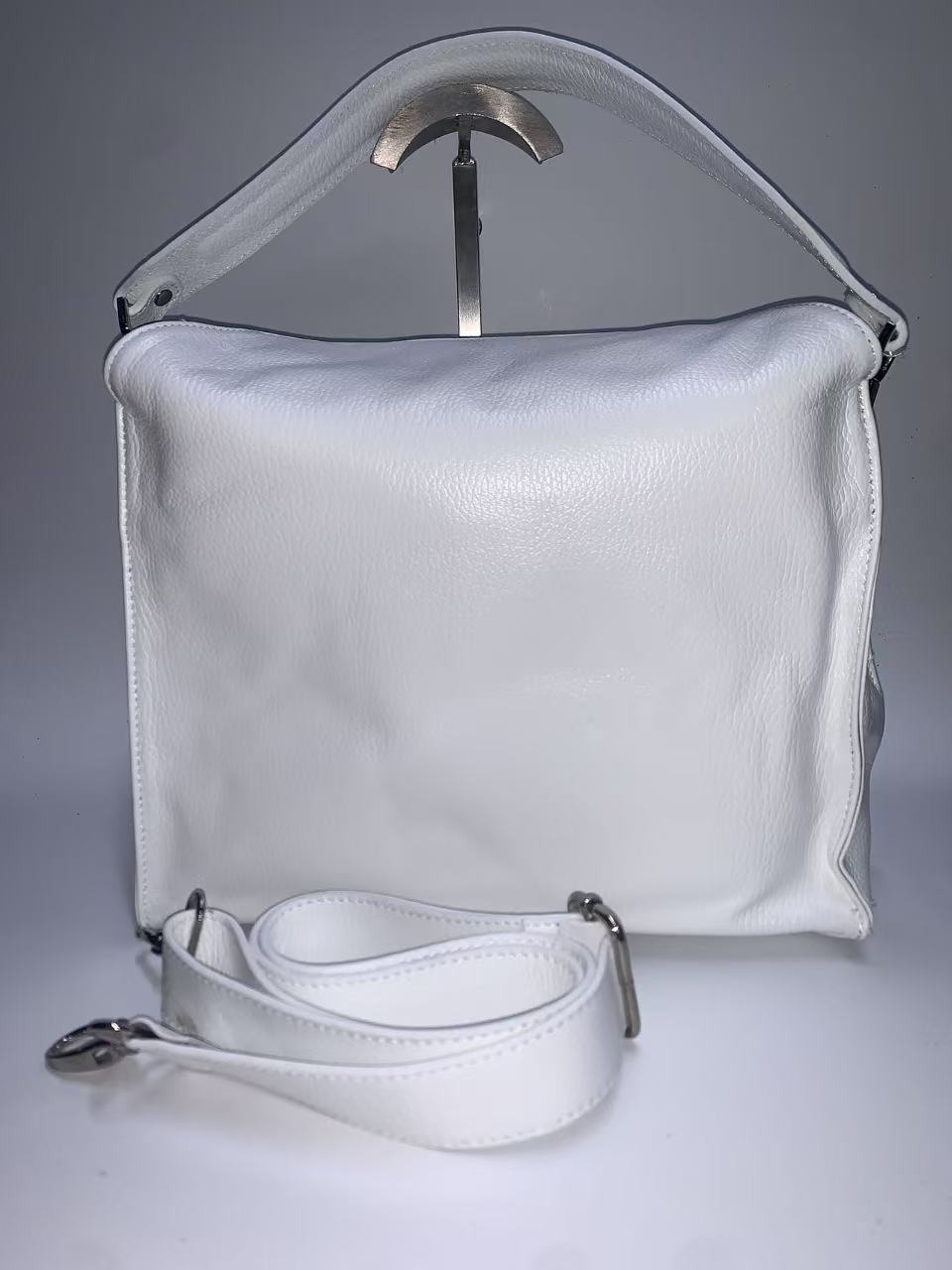 Borsa a pelle Litchi