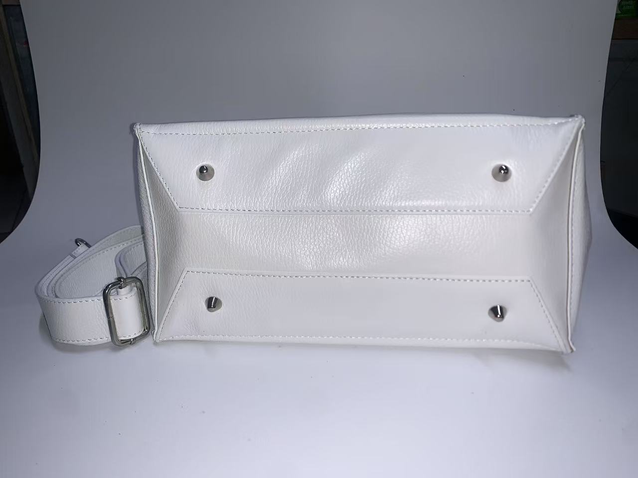 Borsa a pelle Litchi