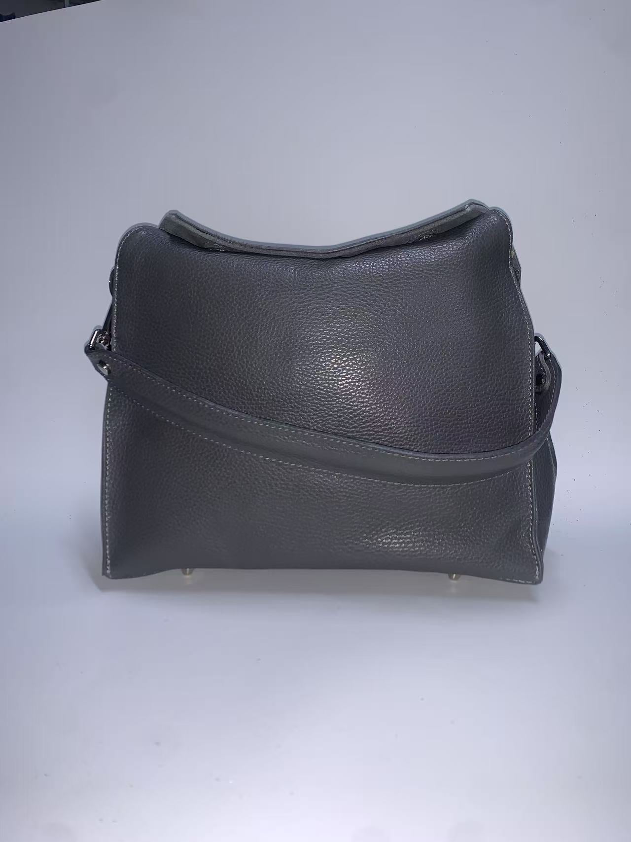 Borsa a pelle Litchi