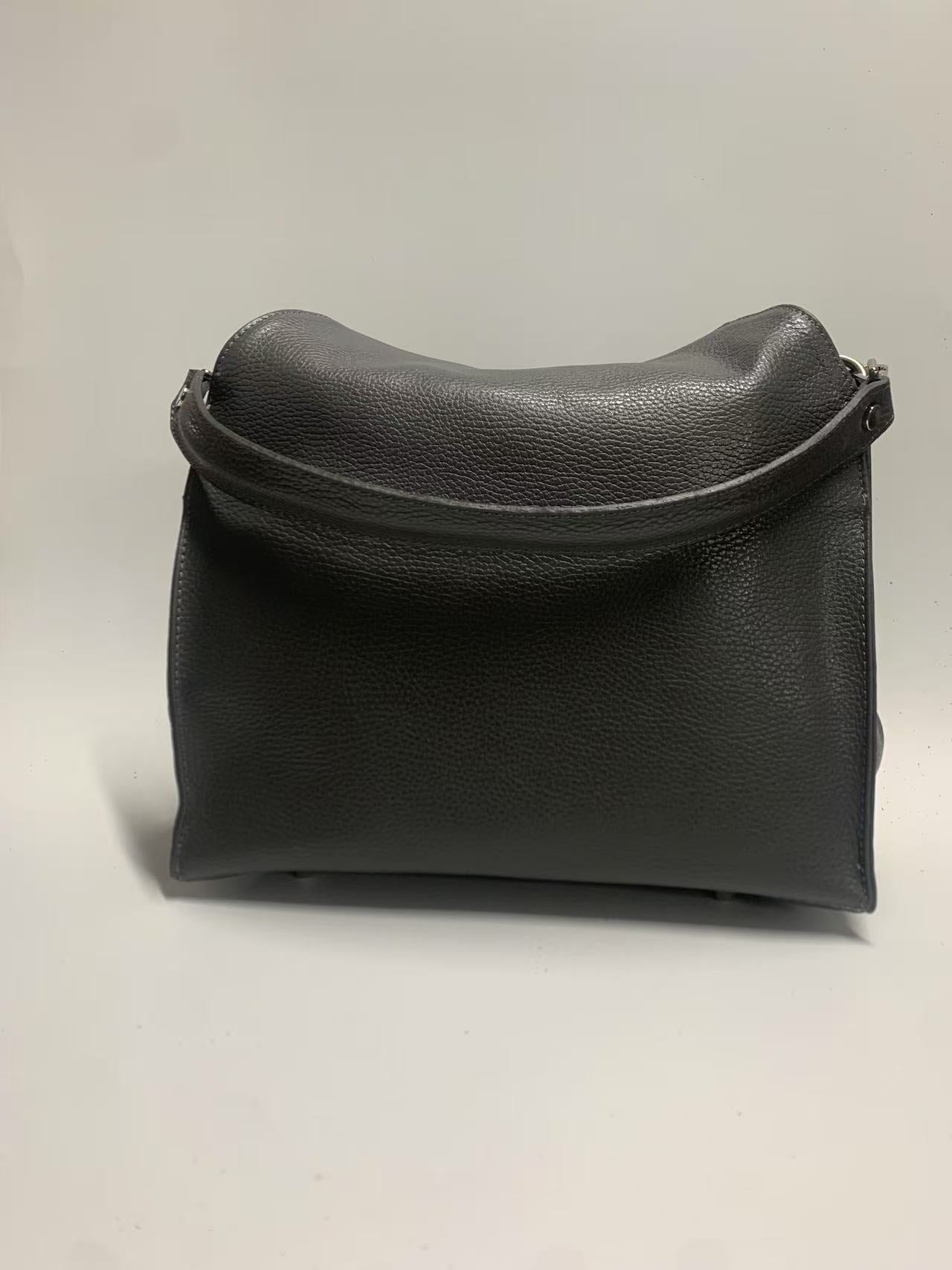 Borsa a pelle Litchi