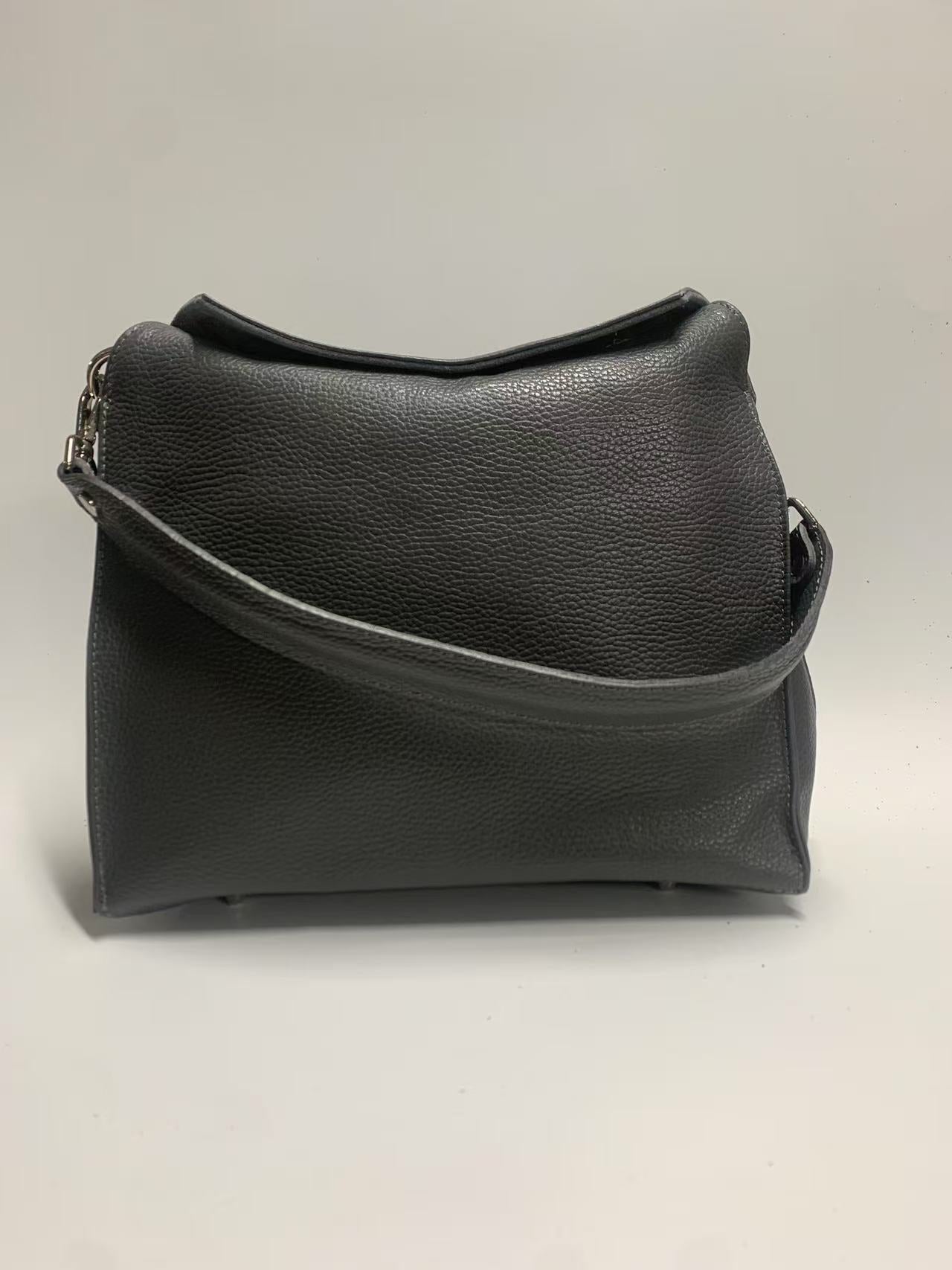 Borsa a pelle Litchi