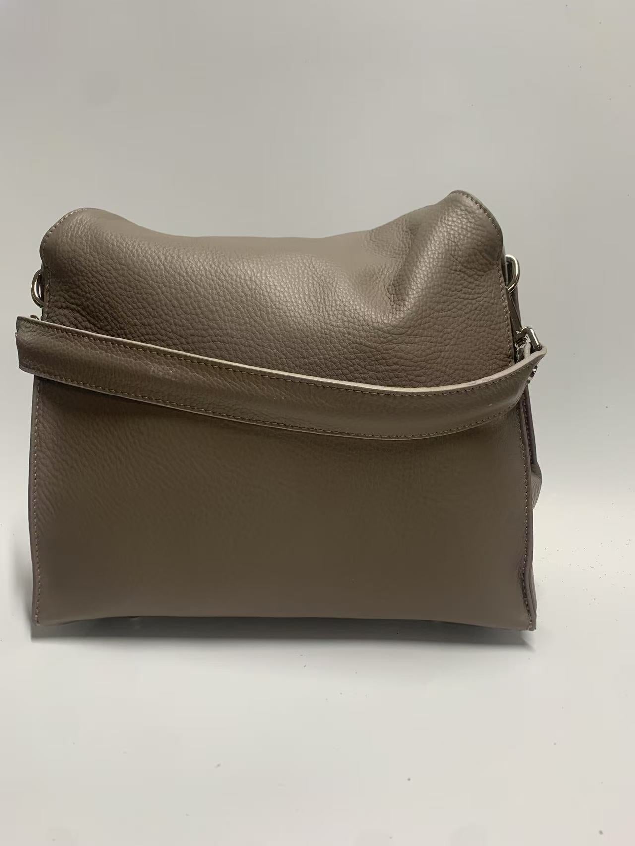 Borsa a pelle Litchi