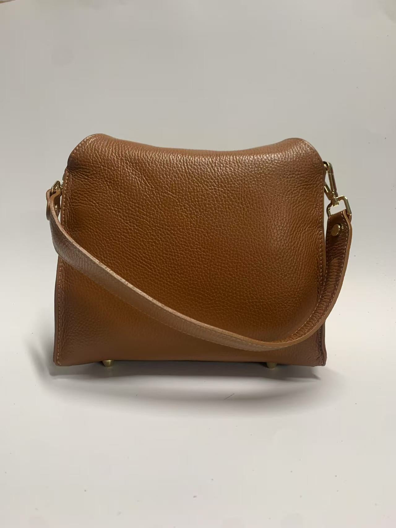 Borsa a pelle Litchi